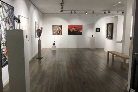 Expositie Kunstlijn Lunteren in Galerie Goudsberg